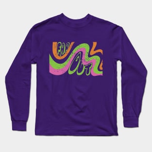 Retro| FAR OUT | Vintage Look Psychedelic 70s Long Sleeve T-Shirt